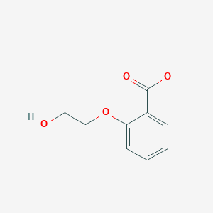molecular formula C10H12O4 B3050712 Methyl 2-(2-hydroxyethoxy)benzoate CAS No. 28077-23-8