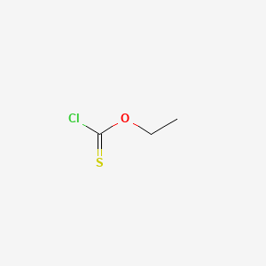molecular formula C4H6Cl2O2S2 B3050718 Ethyl chlorothioformate CAS No. 2812-73-9