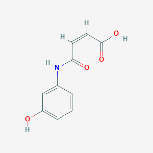 (2Z)-4-[(3-hydroxyphenyl)amino]-4-oxobut-2-enoic acid