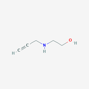 molecular formula C5H9NO B3050720 2-[(Prop-2-yn-1-yl)amino]ethan-1-ol CAS No. 28123-89-9