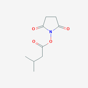1-[(3-Methylbutanoyl)oxy]pyrrolidine-2,5-dione