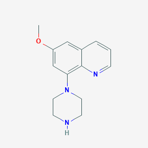 6-Methoxy-8-(piperazin-1-YL)quinoline