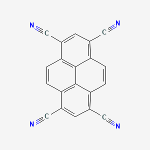 Pyrene-1,3,6,8-tetracarbonitrile