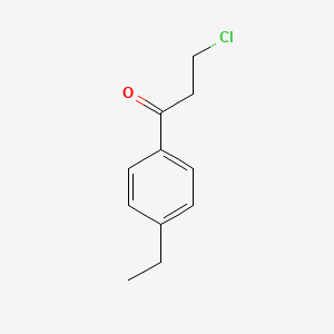 3-Chloro-1-(4-ethylphenyl)propan-1-one