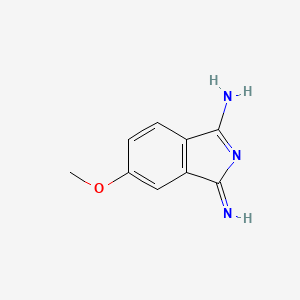 3-Amino-1-imino-5-methoxy-1H-isoindole
