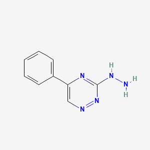 3-Hydrazino-5-phenyl-1,2,4-triazine