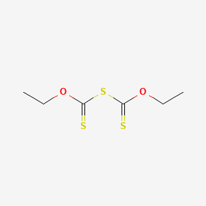 molecular formula C6H10O2S3 B3050834 Diethyl thiodicarbonate CAS No. 2905-52-4