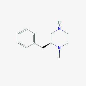 Piperazine, 1-methyl-2-(phenylmethyl)-, (2S)-(9CI)