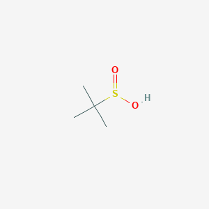 molecular formula C4H10O2S B3050839 2-Methylpropane-2-sulfinic acid CAS No. 29099-08-9