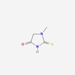 1-Methyl-2-sulfanylideneimidazolidin-4-one