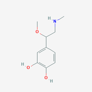 4-[1-Methoxy-2-(methylamino)ethyl]benzene-1,2-diol