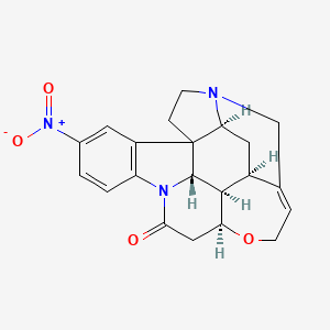 molecular formula C21H21N3O4 B3050937 2-Nitrostrychnine CAS No. 29854-52-2