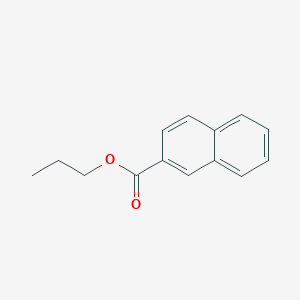 molecular formula C14H14O2 B3050962 Propyl naphthalene-2-carboxylate CAS No. 3007-90-7