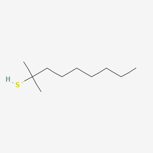 molecular formula CH3(CH2)9SH<br>C10H21SH<br>C10H22S B3050982 tert-Decanethiol CAS No. 30174-58-4