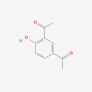 molecular formula C10H10O3 B3050983 Ethanone, 1,1'-(4-hydroxy-1,3-phenylene)bis- CAS No. 30186-16-4
