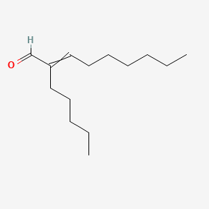 molecular formula C14H26O B3050986 2-Pentyl-2-nonenal CAS No. 3021-89-4