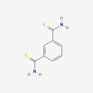 molecular formula C8H8N2S2 B3050994 1,3-Benzenedicarbothioamide CAS No. 3030-54-4