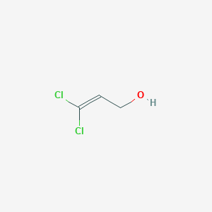 molecular formula C3H4Cl2O B3051002 3,3-dichloroprop-2-en-1-ol CAS No. 3039-55-2