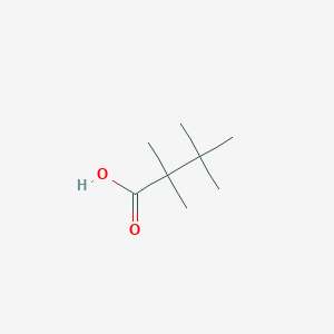 molecular formula C8H16O2 B3051005 2,2,3,3-Tetramethylbutanoic acid CAS No. 30407-41-1