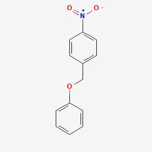 molecular formula C13H11NO3 B3051014 1-Nitro-4-(phenoxymethyl)benzene CAS No. 3048-12-2