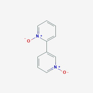 molecular formula C10H8N2O2 B3051037 2,3'-Bipyridine, 1,1'-dioxide CAS No. 30651-23-1