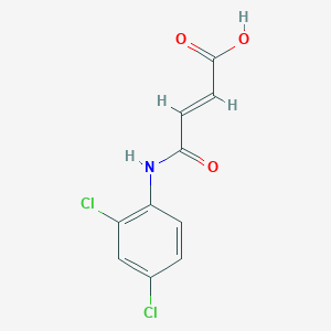 B3051046 (2E)-4-[(2,4-dichlorophenyl)amino]-4-oxobut-2-enoic acid CAS No. 306935-72-8
