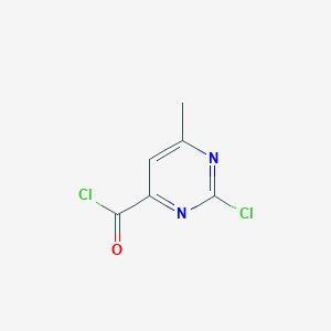 2-Chloro-6-methyl-4-pyrimidinecarbonyl chloride