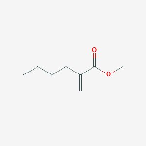 molecular formula C8H14O2 B3051051 Methyl 2-methylidenehexanoate CAS No. 3070-68-6