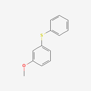 molecular formula C13H12OS B3051056 1-Methoxy-3-phenylsulfanyl-benzene CAS No. 30723-54-7