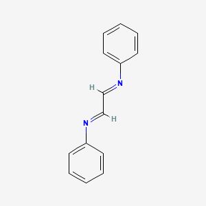 Benzenamine, N,N'-1,2-ethanediylidenebis-