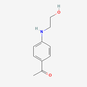 1-{4-[(2-Hydroxyethyl)amino]phenyl}ethanone