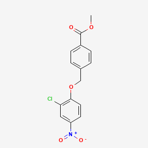 Methyl 4-[(2-chloro-4-nitrophenoxy)methyl]benzoate