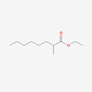 molecular formula C11H22O2 B3051098 Ethyl 2-methyloctanoate CAS No. 30982-02-6