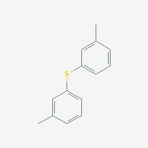molecular formula C14H14S B3051109 Benzene, 1,1'-thiobis[3-methyl- CAS No. 3111-77-1
