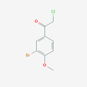 1-(3-Bromo-4-methoxyphenyl)-2-chloroethanone