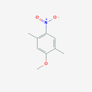 molecular formula C9H11NO3 B3051145 1-Methoxy-2,5-dimethyl-4-nitrobenzene CAS No. 3139-06-8