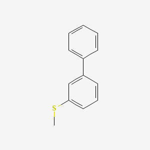 molecular formula C13H12S B3051153 1,1'-Biphenyl, 3-(methylthio)- CAS No. 31477-46-0