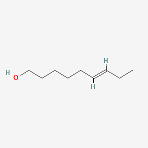 molecular formula C9H18O B3051157 (E)-Non-6-en-1-ol CAS No. 31502-19-9