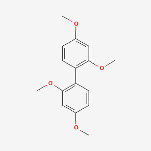 molecular formula C16H18O4 B3051161 2,2',4,4'-Tetramethoxy-1,1'-biphenyl CAS No. 3153-72-8
