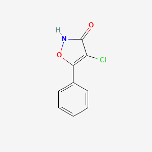 4-Chloro-5-phenylisoxazol-3-ol