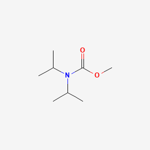 molecular formula C8H17NO2 B3051166 Methyl diisopropylcarbamate CAS No. 31603-49-3
