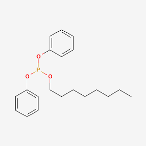 molecular formula C20H27O3P B3051168 Octyl diphenyl phosphite CAS No. 3164-55-4