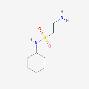 2-amino-N-cyclohexylethanesulfonamide