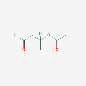 4-Chloro-4-oxobutan-2-yl acetate
