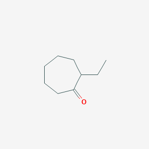 molecular formula C9H16O B3051184 2-ethylcycloheptan-1-one CAS No. 3183-41-3