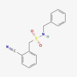 N-benzyl-1-(2-cyanophenyl)methanesulfonamide