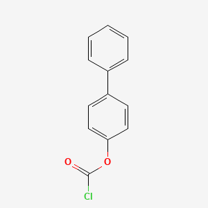 molecular formula C13H9ClO2 B3051187 4-Phenylphenyl chloroformate CAS No. 3185-73-7