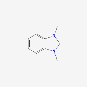 molecular formula C9H12N2 B3051204 1,3-Dimethylbenzimidazoline CAS No. 3204-31-7