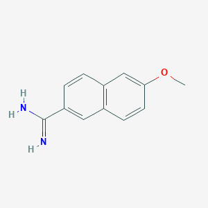 6-Methoxy-naphthalene-2-carboxamidine