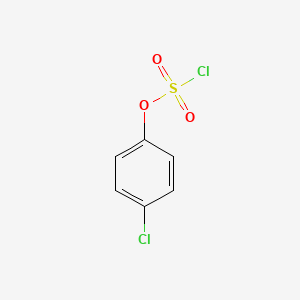 molecular formula C6H4Cl2O3S B3051216 4-Chlorophenyl chloranesulfonate CAS No. 32117-86-5